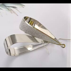 🆕 RETRO PUNK PENDANT SILVERTONE EARRINGS